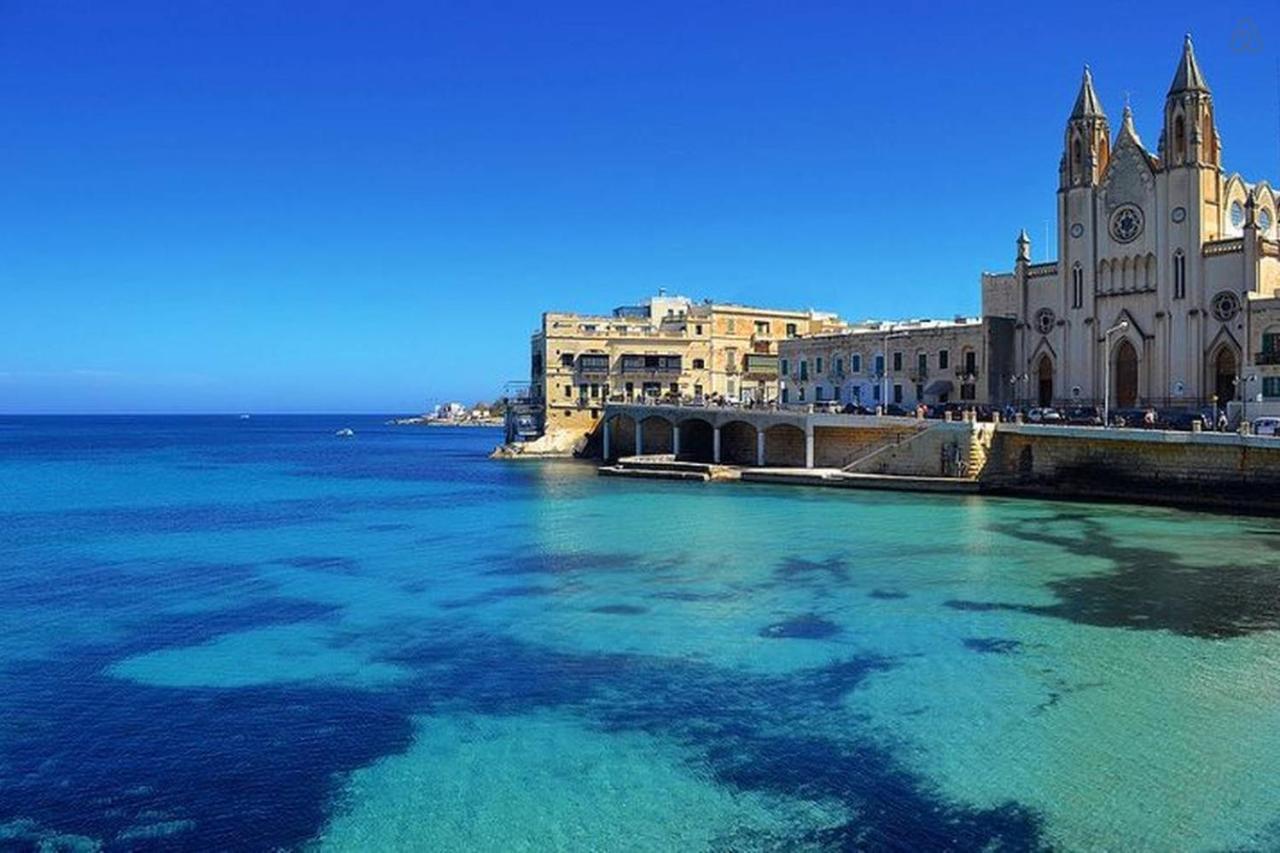 Apartment With Stunning Seaviews Σλιέμα Εξωτερικό φωτογραφία