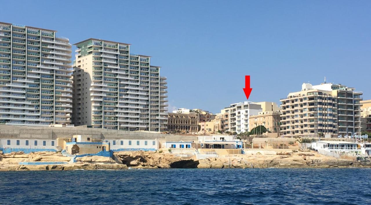 Apartment With Stunning Seaviews Σλιέμα Εξωτερικό φωτογραφία